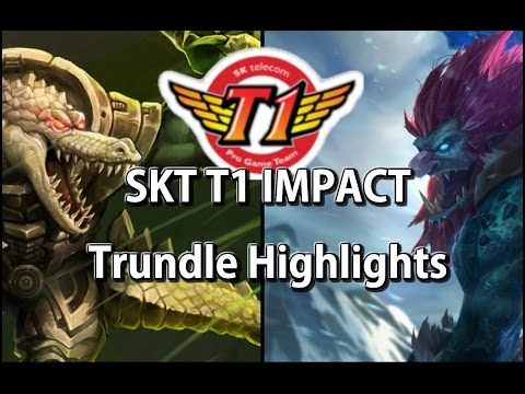 Trundle SKT T1 Impact vs Renekton highlights (June/04/2014)