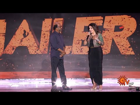 Padaiyappa Vs Neelambari | Superstar Rajinikanth | Ramya Krishnan | Jailer Audio Launch | Sun TV