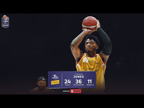 UMANA Top Performance: Tyrique Jones  VS Allianz Pallacanestro Trieste