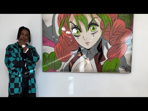 Poohbrezzy Paints Demon Slayer's Mutsuri Kanroji