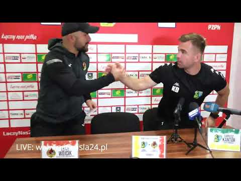 14.10.2023 LIVE: Konferencja po meczu: Siarka Tarnobrzeg - KSZO Ostrowiec Świętokrzyski