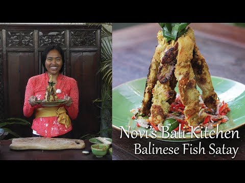How to Make Balinese Fish Sate (Sate be Pasih)
