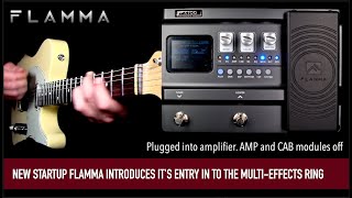 Video thumbnail for FLAMMA PORTABLE MULTI EFFECTS PEDAL FX100 by Mike Hermans