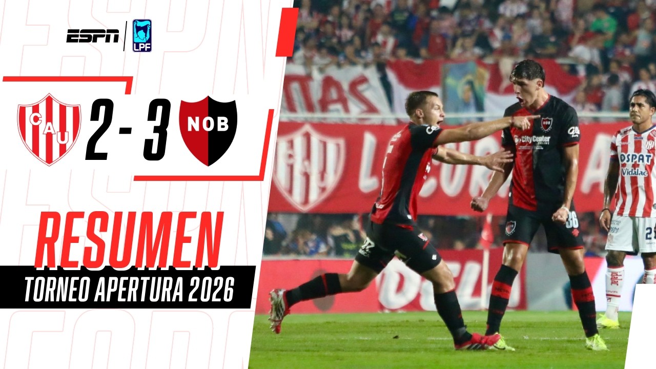 BLOOPERS, SHOW DE GOLES Y TRIUNFAZO DE LA LEPRA EN SANTA FE | Unión 2-3 Newell's | RESUMEN