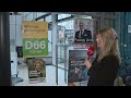 Welke verkiezingsposters hangen er in Lelystad?