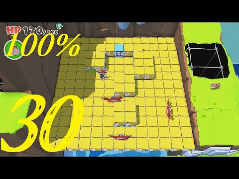 Great Sea Exploration | Paper Mario the Origami King 100% Walkthrough "30/43" (No Commentary)