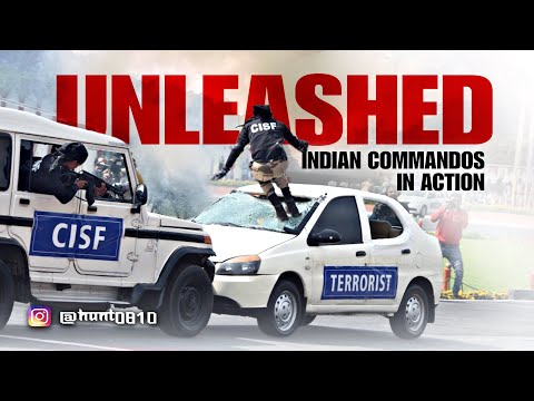 CISF Ninja Commandos In Action