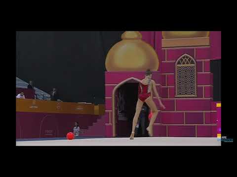 Vlada Nikolchenko (UKR) Ball Final - 37th FIG World Championships 2019 Baku