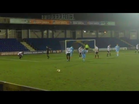 Kingstonian 4-0 Brentwood Town.  Ryman Isthmian League Premier Division.  Mon14Mar2016