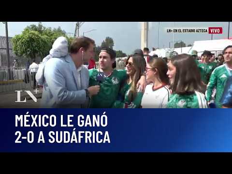 El Mundial empezó con un partidazo: México ganó 2-0 y sumó los primeros 3 puntos de la copa