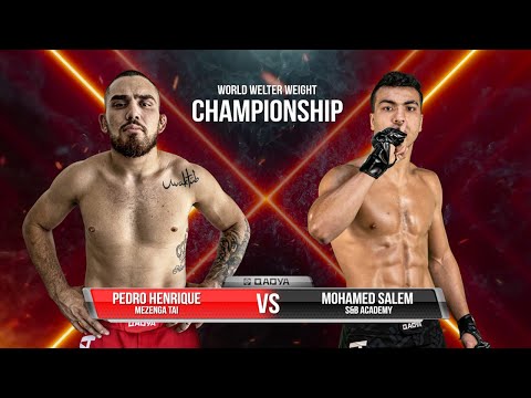 Mohamed Salem vs Pedro Henrique - Main Event I FULL FIGHT I  Qadya 002  #Qadya #fight #fightnight