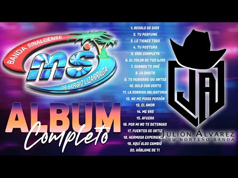 Julion Alvarez Vs Banda MS Grandes éxitos Mix 2025 Letra Musica Romantica - Musica de Banda 2025