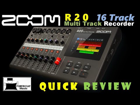 ZOOM R20 Multi Track Recorder: Quick Review