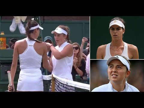 Ajla Tomljanovic vs Jelena Ostapenko fight