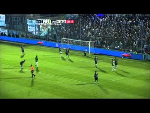 Tapada fenomenal. Temperley 0 Sarmiento 0.Fecha 21.Torneo Primera División 2015.FPT