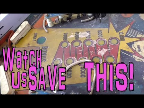 Let's save this Trashed Playfield on Stern's STARS Pinball Machine - Paint Tips, Color Matching, etc