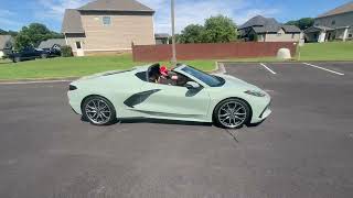 3,600-Mile 2024 Chevrolet Corvette Stingray 2LT Start Up, Walk Around, and Exhaust Note