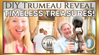 Will It Work? BIG REVEAL Chateau DIY Trumeau Mirror, WEDGWOOD Wall Lights & Antiques SCORE! 🏰 💖