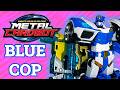Metal Cardbots Blue Cop Review Better Than Transformers