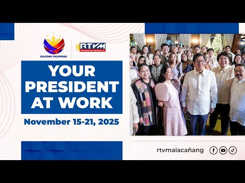 Your President At Work November 15-20, 2025