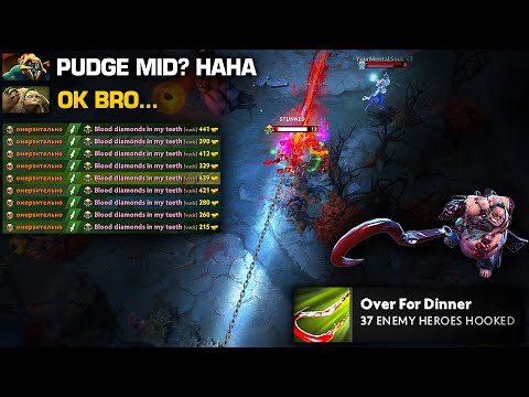 🔥 Pudge's Deadly Hooks! — Even Immortal Huskar Didn't Stand A Chance | Pudge Official