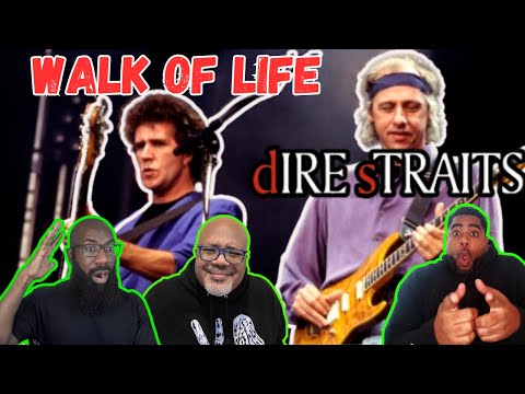 Feel-Good Alert! Our First Time Hearing Dire Straits - "Walk of Life"