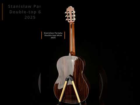 Stanislaw Partyka double-top classical guitar 640mm (2025) image 15