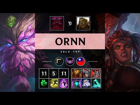 Ornn Top vs Illaoi - TW Master Patch 25.05