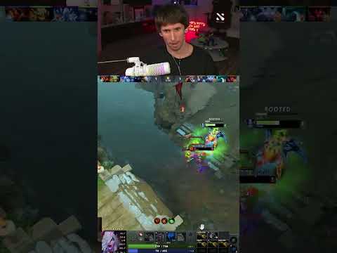 Dendi the boss doing his job