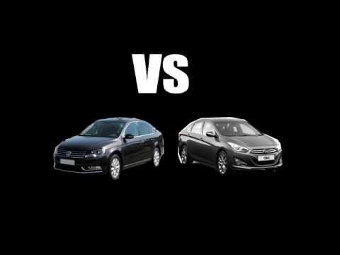 VW Passat VS Hyundai i40 (0-100КМ/Ч)