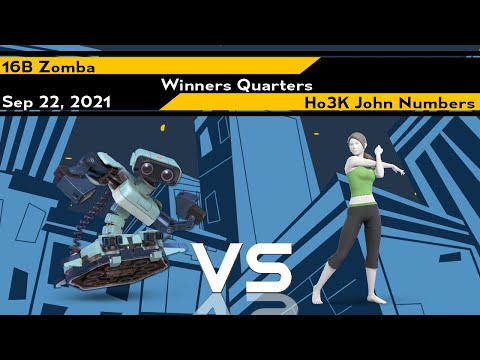 [Smash Ultimate] Xeno217 (W.Quarters) - 16B  Zomba vs Ho3K  John Numbers