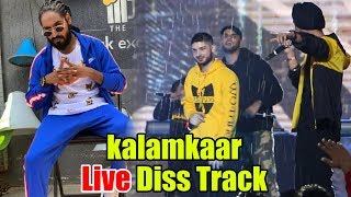 kalamkaar Live Diss Track At Social Nation India's Live Event Festival kalamkaar Live Diss Track At Social Nation India's Live Event Festival
