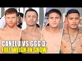 CANELO VS GGG 3 • FULL WEIGH IN  SHOW & FACE OFFS