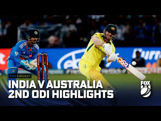 India v Australia – 2nd ODI Full Match Highlights I 22/09/23 I Fox Cricket