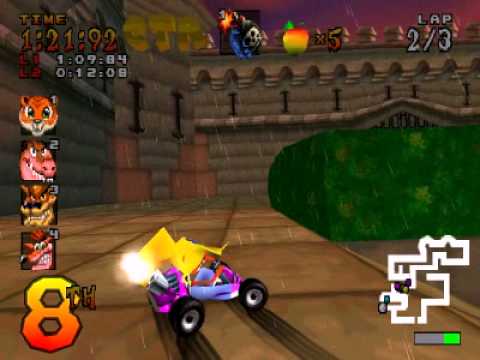 Crash Team Racing - Adventure Mode - Cortex Castle (CTR challenge)