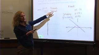 College Algebra: Lecture 4 - Piecewise-Defined Functions