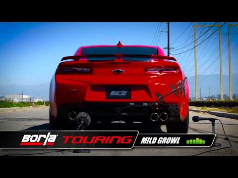 Borla Exhaust Systems | 2016 to 2018 Chevrolet Camaro SS | motorwise.ca