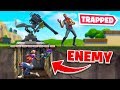 We Trapped Enemies *PERMANENTLY* Underground In Fortnite! We Trapped Enemies *PERMANENTLY* Underground In Fortnite!