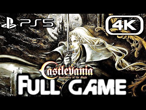 CASTLEVANIA SYMPHONY OF THE NIGHT PS5 Gameplay Walkthrough FULL GAME (4K 60FPS) No Commentary