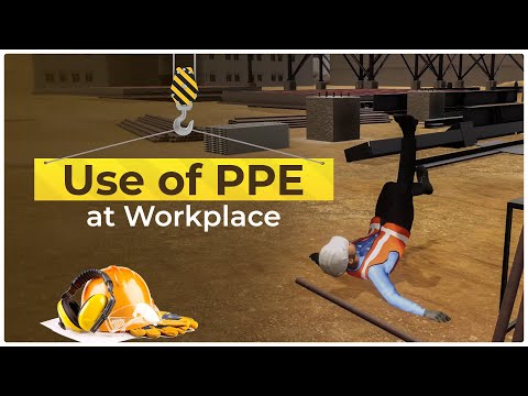 PPE Safety Induction Training at Construction Worksite - #Animation | CHRP-INDIA #safetyawareness