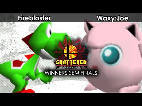 Smash 64: Fireblaster (Yoshi) V YAK_ON_MY | Waxy:Joe (Jigglypuff) - Shattered 117 Tournament SSB64