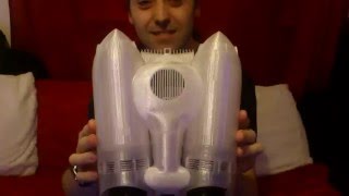 3d printed rocketeer jet pack and helmet