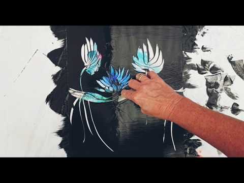 Alcohol Ink Acrylic on Yupo Paper ( 2 )