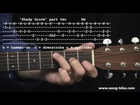 "Shady Grove" by Jerry Garcia & David Grisman : 365 Riffs For Beginning Guitar !!