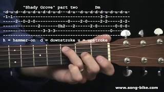 "Shady Grove" by Jerry Garcia & David Grisman : 365 Riffs For Beginning Guitar !!
