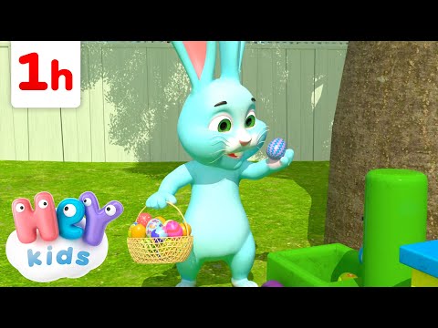 Osterhasen Lied und mehr! | Eine Stunde | Kinderlieder | HeyKids Deutsch | Osterlied