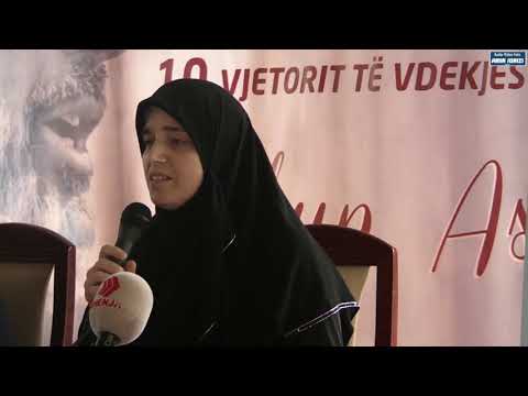 3 Simpoziumi shkencor "10 vite pa hoxhën Jakup Asipi" - ekpozea e Hf. Emine Ismaili