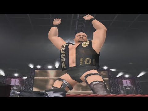 WWF WrestleMania X8 - Stone Cold (Path of a Champion Mode) WWE Heavyweight Championship (GameCube)