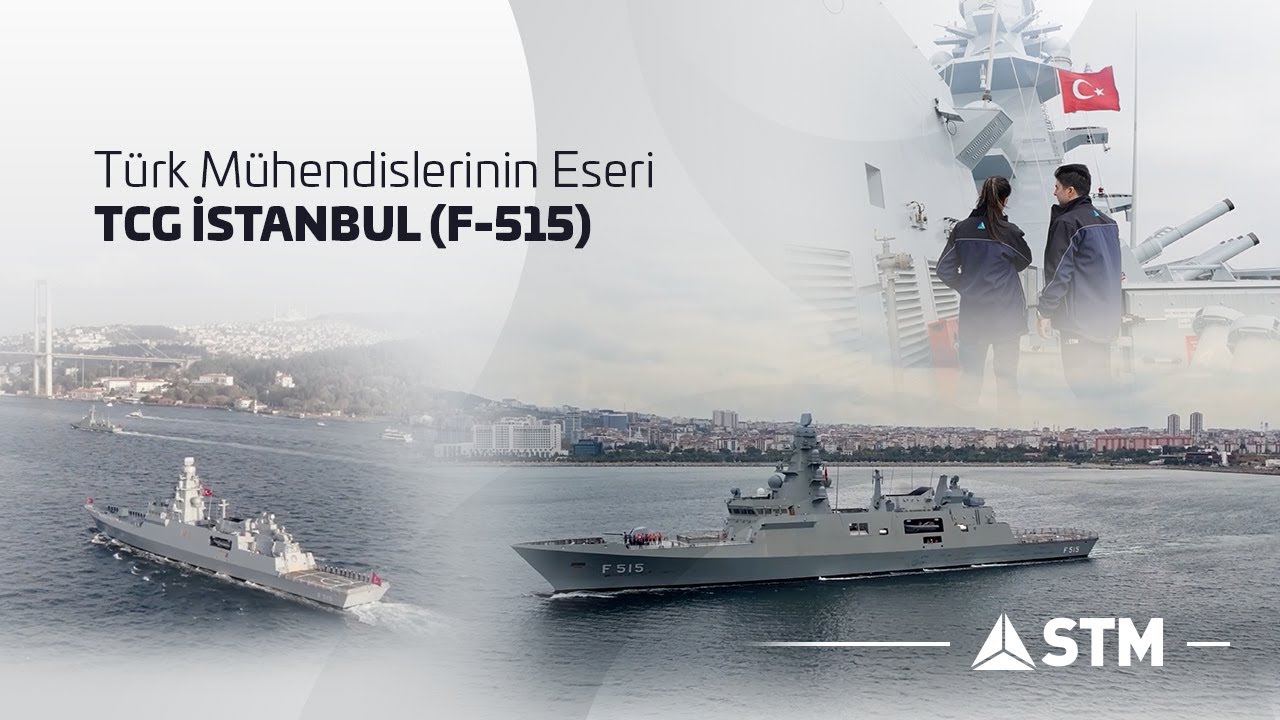 Türkiye'nin İlk Milli Fırkateyni TCG İSTANBUL (F-515) #MaviVatan'da Göreve Başladı!