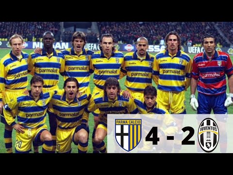 JUVENTUS 2 - 4 PARMA  1998/99 SEASON  || GLORY DAYS OF SERIE A